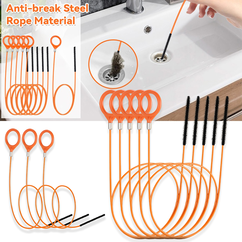 Hair Spa Wellness - Afvoerontstopper, flexibel, breukbestendig, voor douche, bad