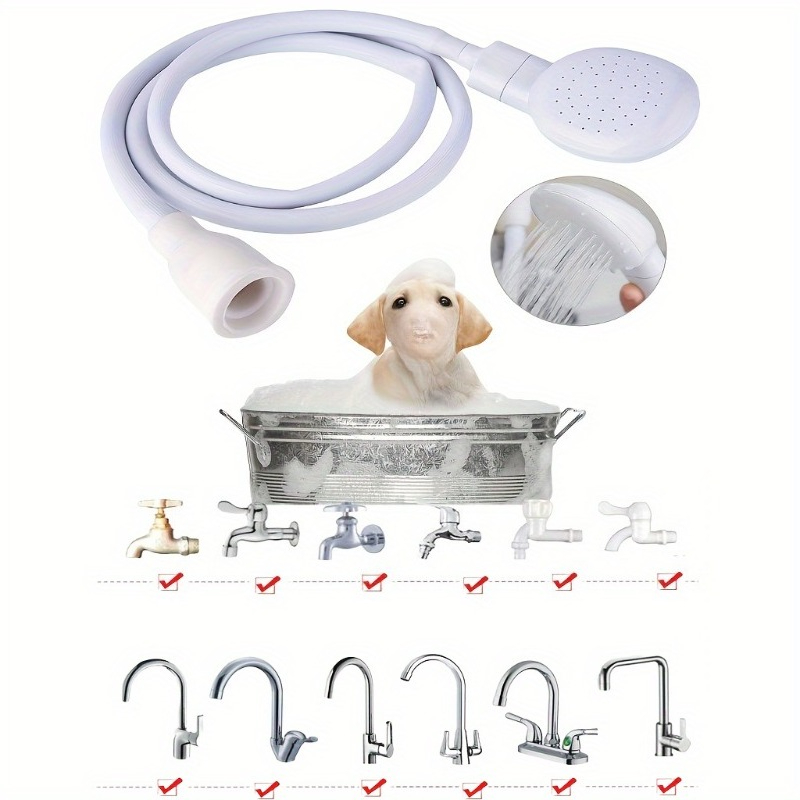 Hair Spa Wellness - 1PC Easy Quick-Connect & multifunctionele douchekraanadapter,