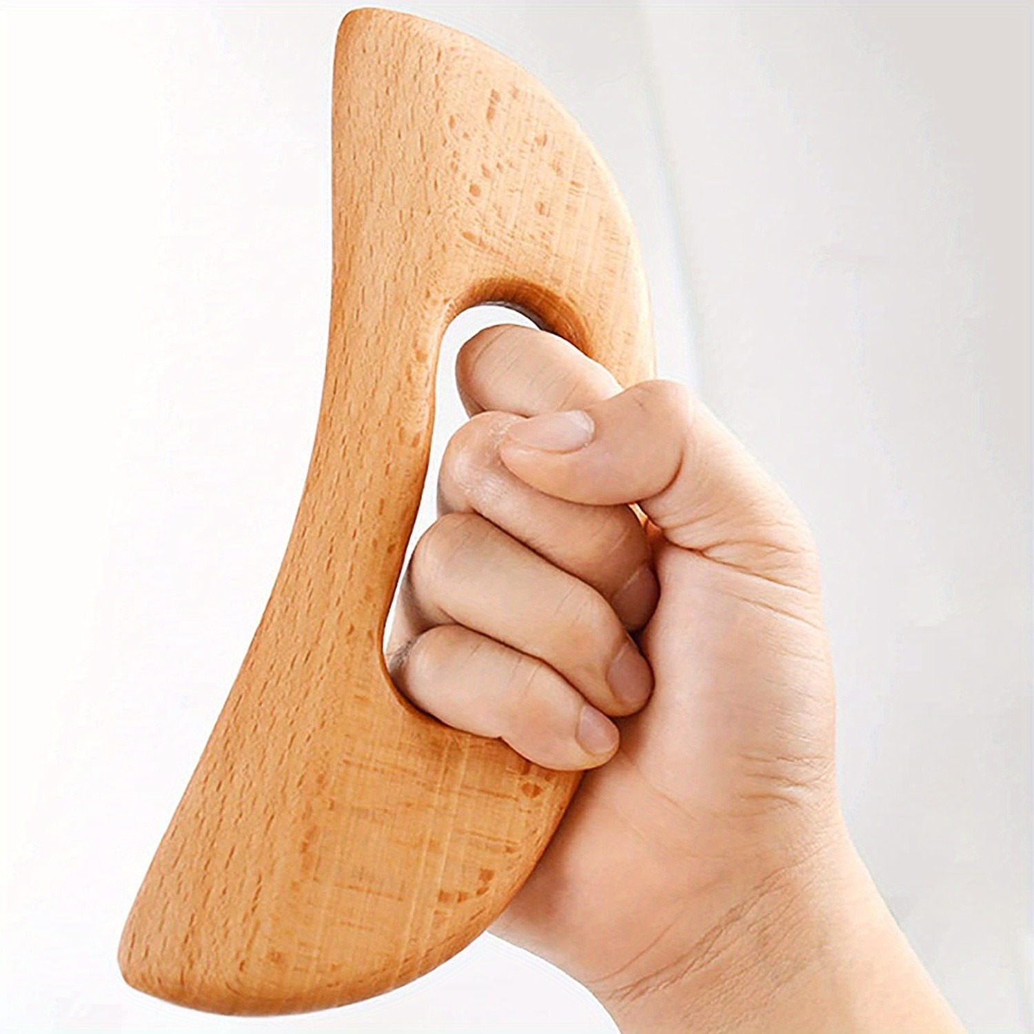 Spa And Wellness - Houten Gua Sha-tool voor lichaamsmassage -