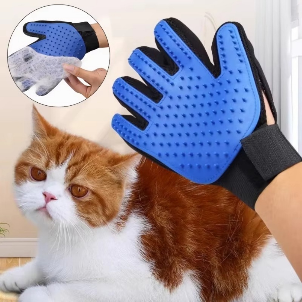 Hair Spa Wellness - Huisdier Kat Hond Verzorgingshandschoenen Katten Badhaarverwijderaar