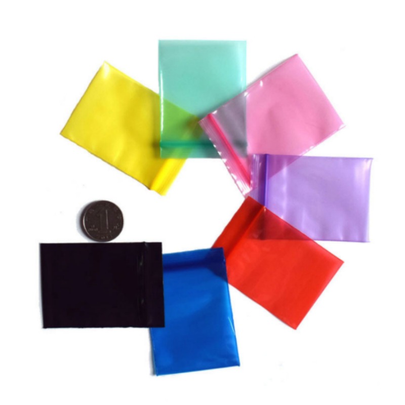 Sugar Scrub Coffee - 50/100PCS Dikke PE Plastic Ziplock Sieraden
