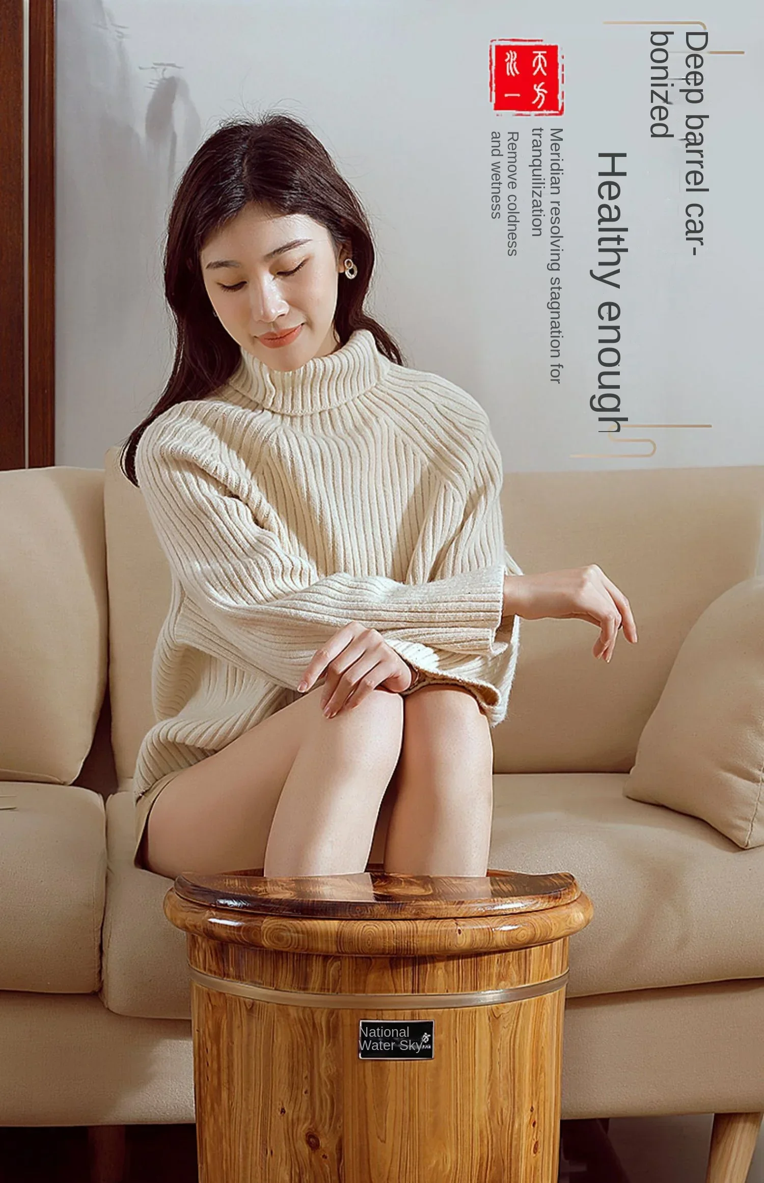 Houten Foot Spa Barrel - Fumig - Wellness Spa With Massage recensie en prijs