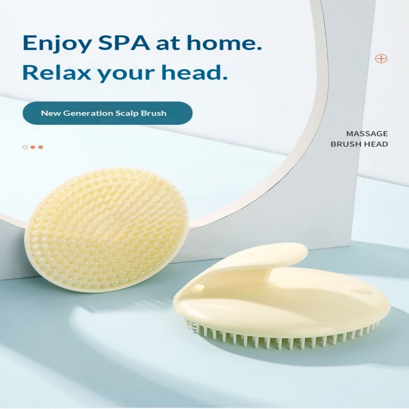Zachte siliconen hoofdmassageb - Hair Spa Wellness recensie en prijs