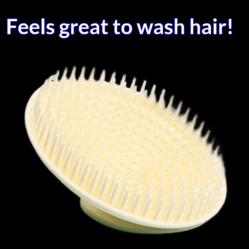 Zachte siliconen hoofdmassageb - Hair Spa Wellness recensie en prijs