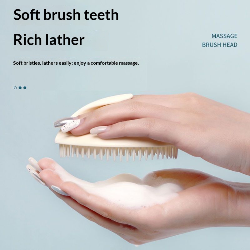 Zachte siliconen hoofdmassageb - Hair Spa Wellness recensie en prijs