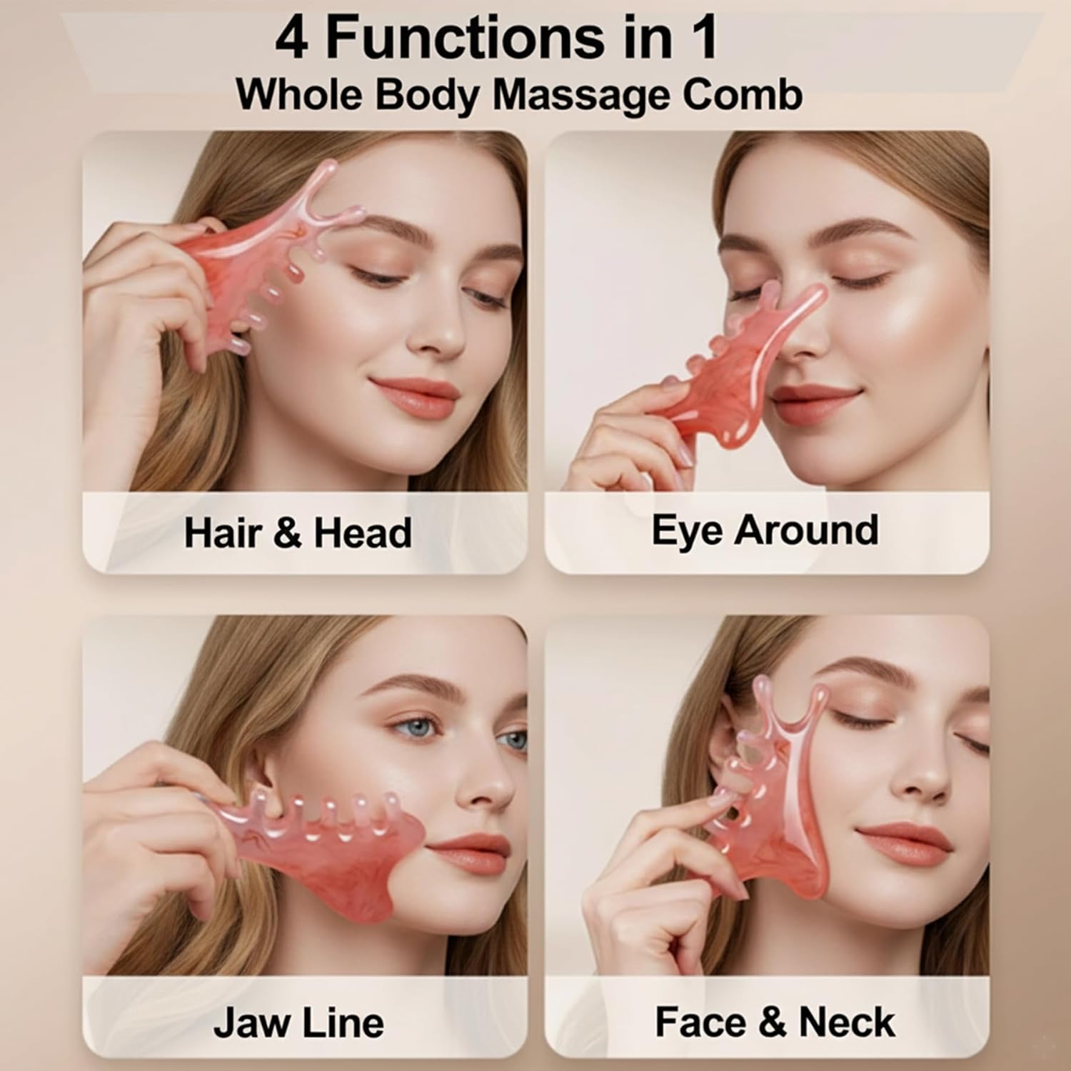 3PCS Gua Sha Massage Tools Har - Spa And Wellness recensie en prijs
