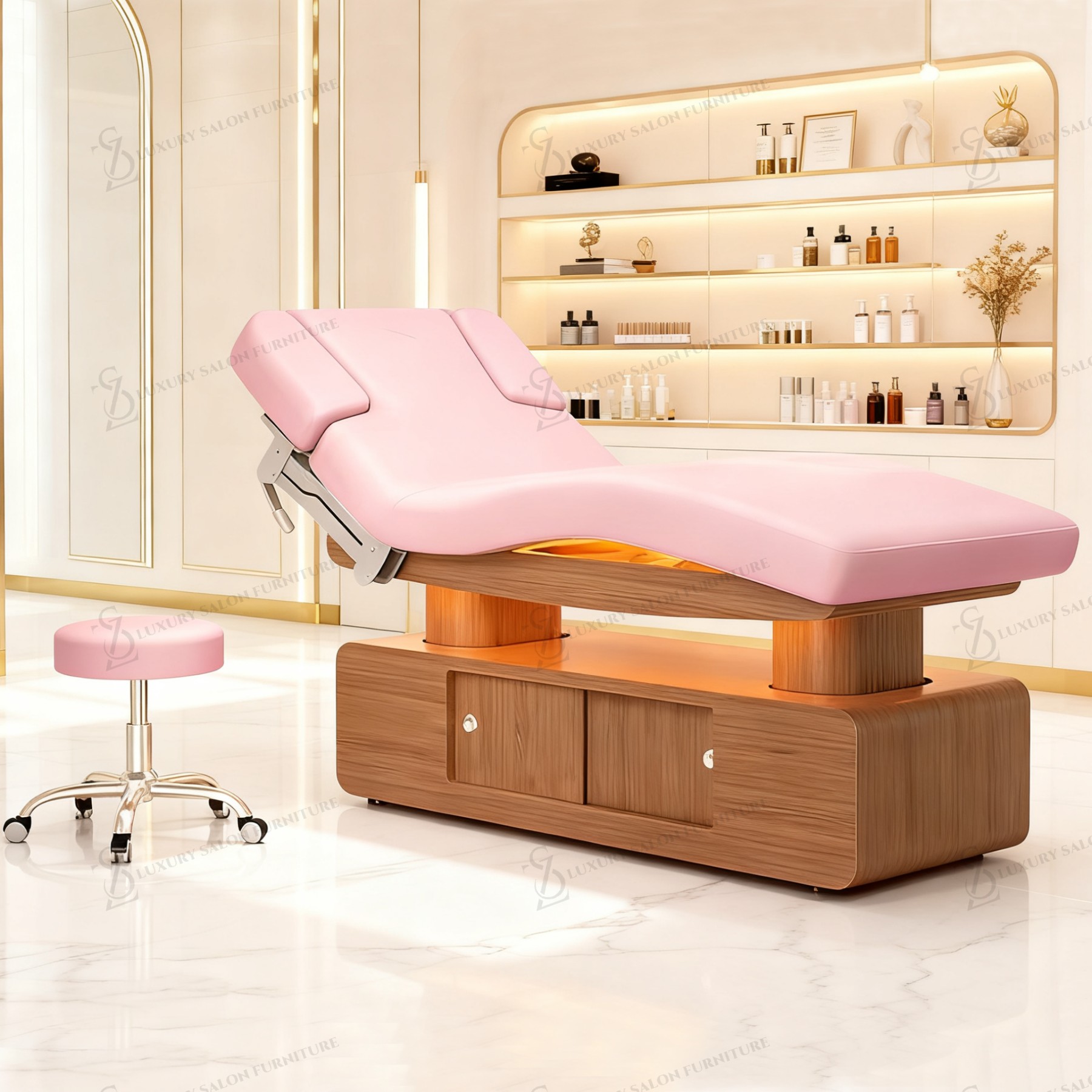 Luxe 3/4 motoren roze schoonhe - Wellness Spa With Massage recensie en prijs