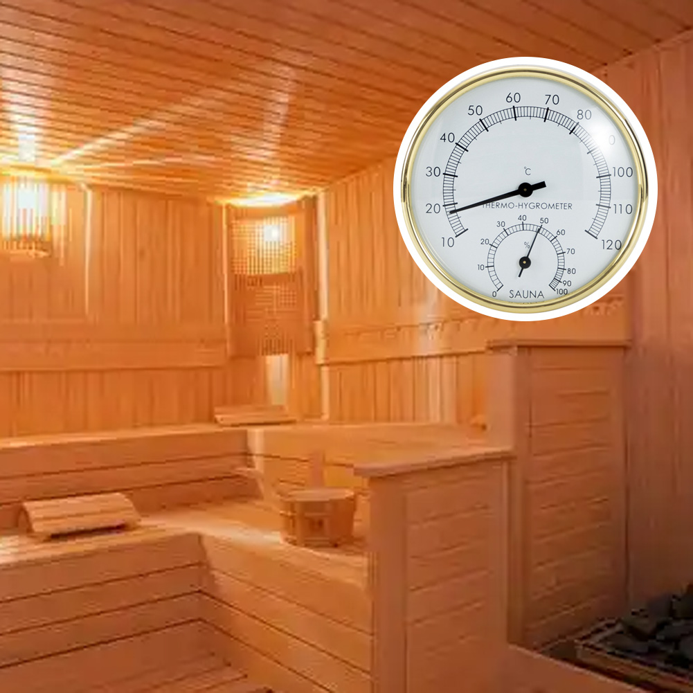 Roestvrijstalen sauna-hygromet - Spa And Wellness recensie en prijs