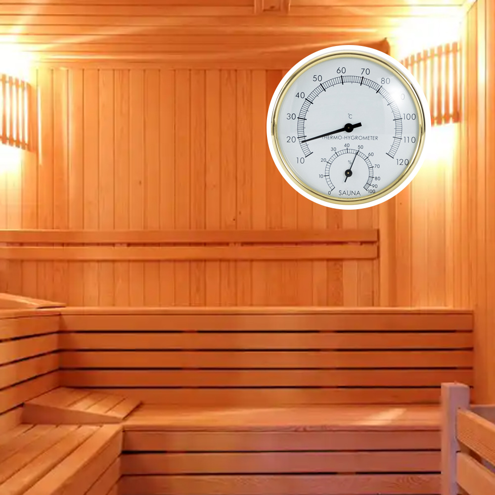 Roestvrijstalen sauna-hygromet - Spa And Wellness recensie en prijs